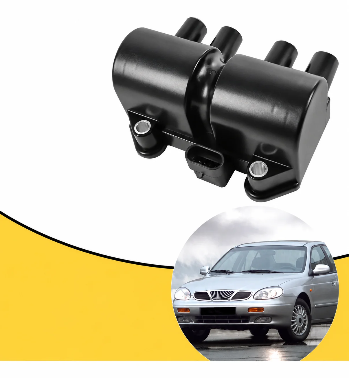 Bobina de Ignição Corsa 1.0, 1.4 e 1.6 MPFI 8V/16V 4 Pinos