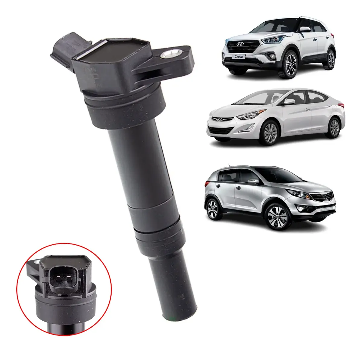Bobina de Ignição IX35 2.0 Flex 2011 em Diante