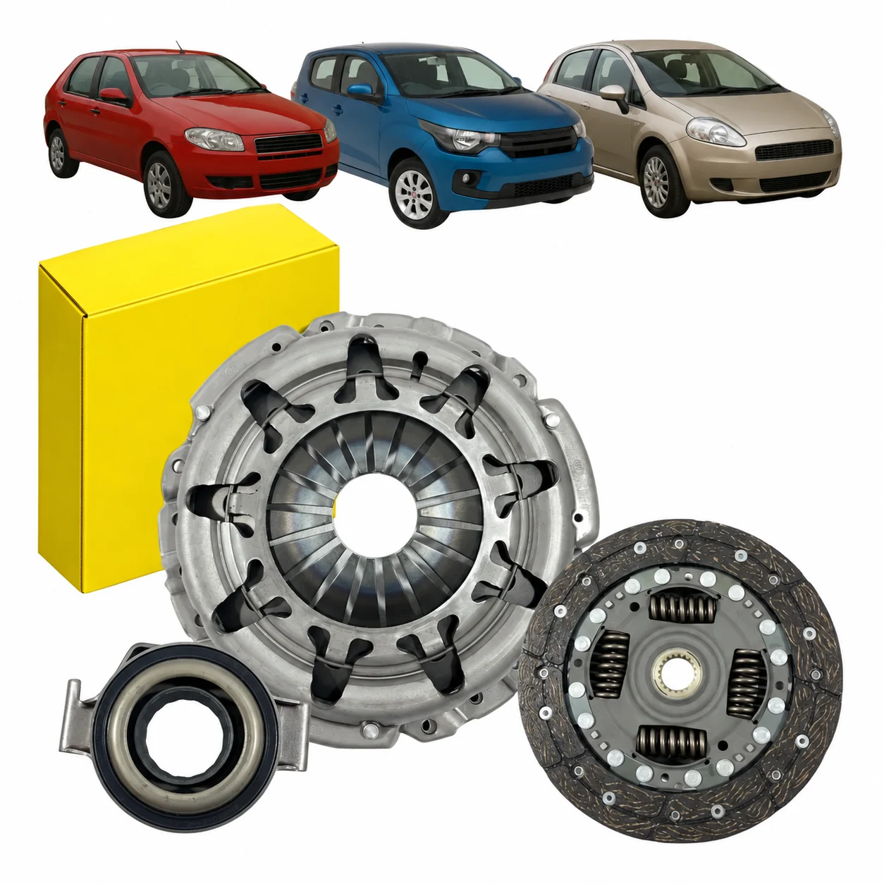 Kit Embreagem Uno Vivace Way Motor EVO 1.0 1.4 8V