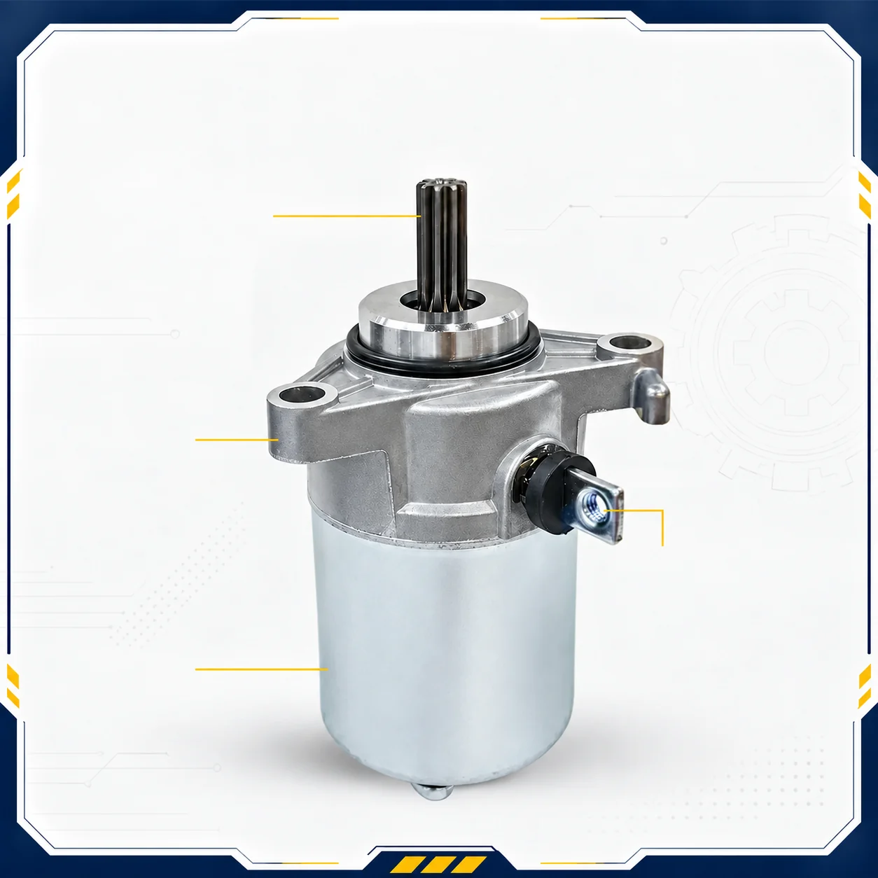 Motor de Partida Fazer 150 Factor 150 Crosser 150 NMAX 160
